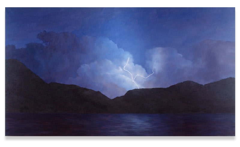 April Gornik, Lightning at Twilight, 1993