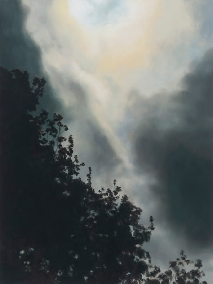 Creation Storm,&nbsp;2017, Oil on linen, 32&nbsp;x 24 inches