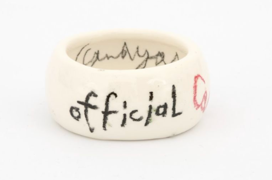 Cary Leibowitz OFFICIAL CANDYASS COCK RING, 1992