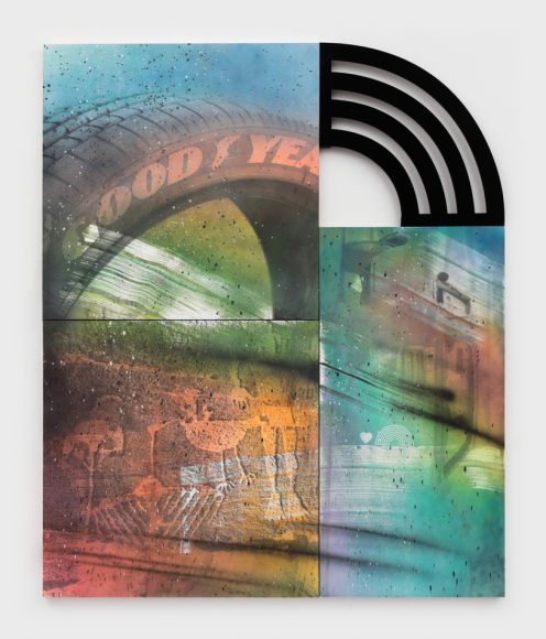 BRINTZ GALLERY, WENDY WHITE, Good Year, 2019, 72 x 60.25, 182.9 x 153 centimeters, Unique Art