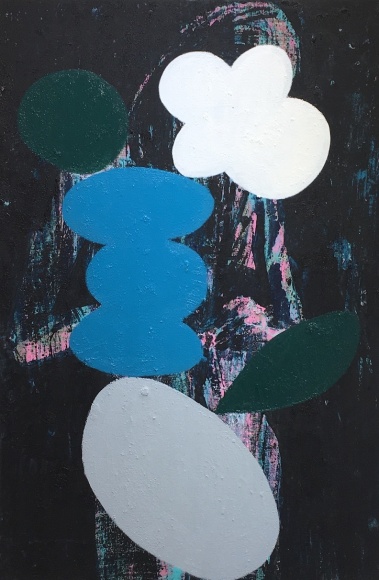 BRINTZ GALLERY, ENOC PEREZ, Untitled, 2018, Oil on canvas, 36 by 24 inches, Unique Art