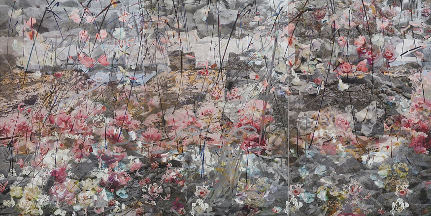 BRINTZ GALLERY_PETRA CORTRIGHT_arte+historia+Sociedad_astalavista.box.sk, 2019_73x144_Unique Art