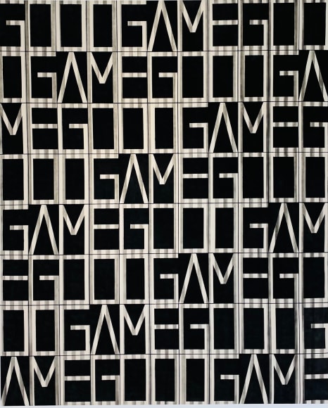 BRINTZ GALLERY, JOHN PHILLIP ABBOTT, Good Game, 2021, 88 x 72 inches, Unique Art