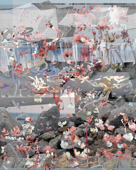 BRINTZ GALLERY_PETRA CORTRIGHT_BIZARRE SEX_eye of tiger mp3.histoires erotiques_2021_48x38.4_Unique Art
