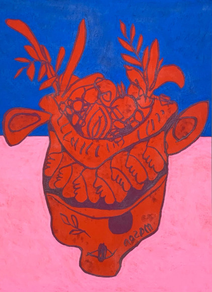 BRINTZ GALLERY_COREY MASON_Vessel 7201123_2020_51x40_Unique Art