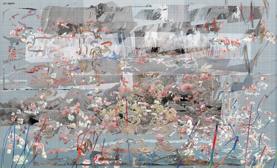 BRINTZ GALLERY_PETRA CORTRIGHT_ENGLISH SPITFIRE_gold.coins.sovereign.british_key lime pie_2021_48x78.7_Unique Art