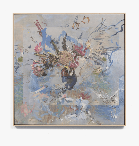 BRINTZ GALLERY, PETRA CORTRIGHT, "mmmarvellous mmmufins"_Missouri Power Ball Online Winning Numbers, 2022, 44 x 44 inches, Unique Art
