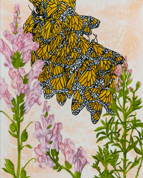 John Newsom Journey of a Lifetime, 2019 'Meadow Paintings' Series Oil on canvas