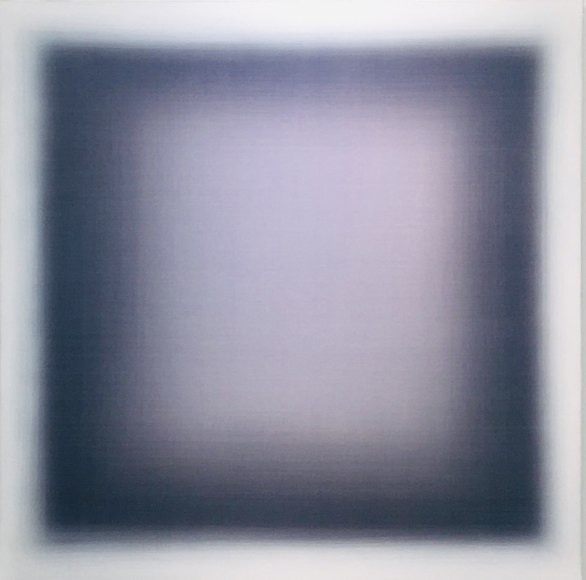 BRINTZ GALLERY, ERIC FREEMAN, Metamorphosis 3, 2019, Oil on canvas, 48 by 48 inches, Shifting Series, Unique Art
