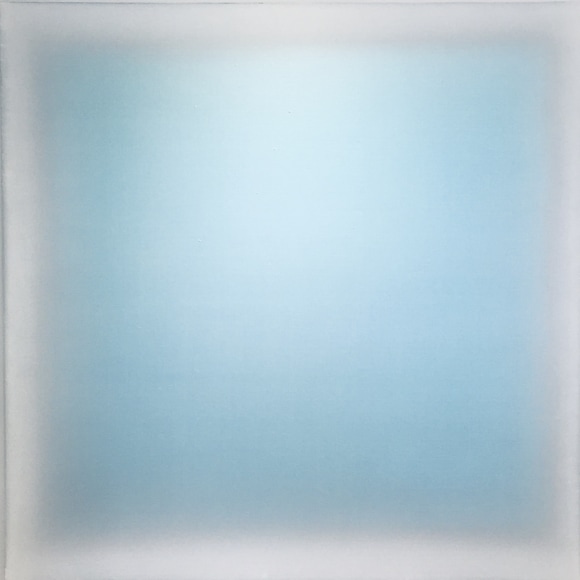 BRINTZ GALLERY_ERIC FREEMAN_Sky (Turquoise to Lavender), 2020_60x60_Unique Art