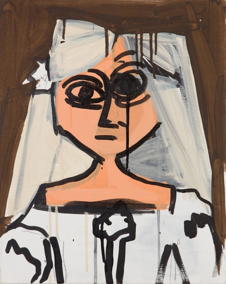 BRINTZ GALLERY, LIZ MARKUS, Infanta (Torso), 2019, 20 x 16 inches, Unique Art