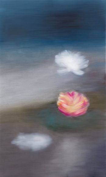 Ross Bleckner Untitled, 2018 The Color of Light Oil on linen