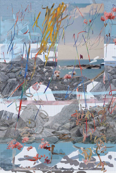 BRINTZ GALLERY_PETRA CORTRIGHT_Deep Purple_Ford Body BUILDERS aDVISOR.LANDR9.EXE_2021_48x32.2_Unique Art