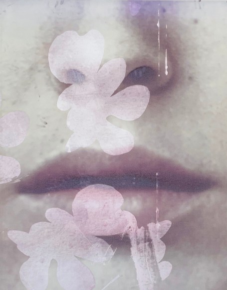 BRINTZ GALLERY, COREY MASON, LIPS 1210901, 2021, 58 x 43 inches, Unique Art