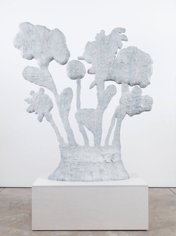 BRINTZ GALLERY, DONALD BAECHLER, Flowers, 2008, Bronze, 72 x 65 x 12 inches, Unique Art