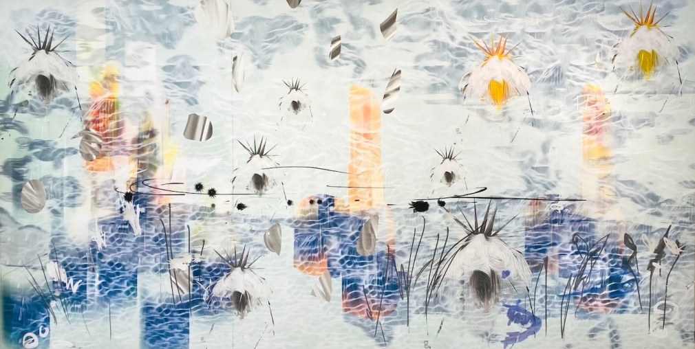 BRINTZ GALLERY, PETRA CORTRIGHT, Sxtuka programowania TA6708 upgrade, 2017, 47 x 94 inches, Unique Art
