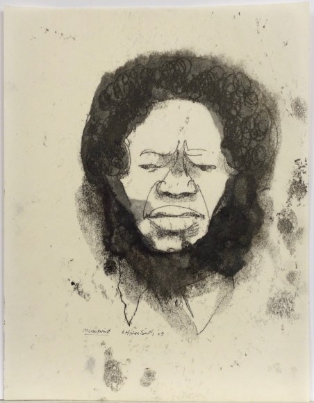 Hughie Lee-Smith, Untitled (Head of a Woman), 1969
