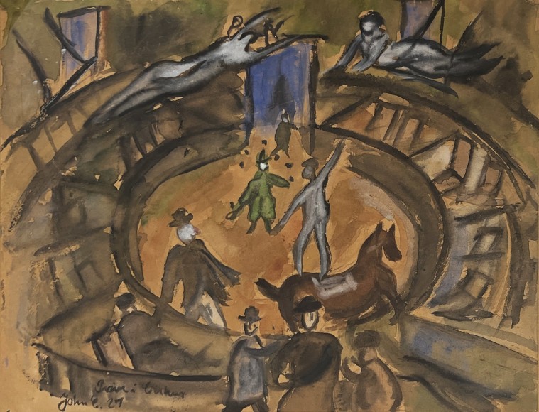 John Christensen, Train &amp; Cirkus, 1927