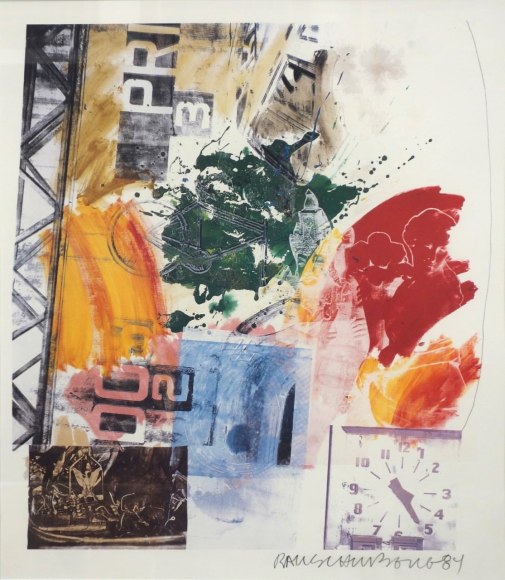 Robert Rauschenberg (1925 - 2008)&nbsp;