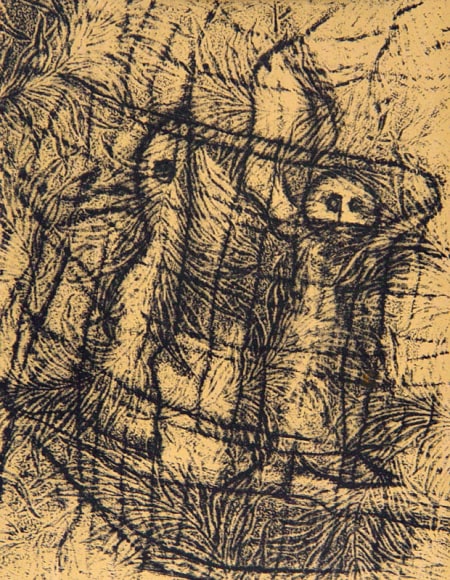 Max Ernst, 1891 - 1976, Un Chant d'amour - The Song of Love, 1958, Lithograph, H 12.25&quot; x W 9.75&quot;, Signed Lower Right - &quot;Max Ernst&quot;, Edition of 50.