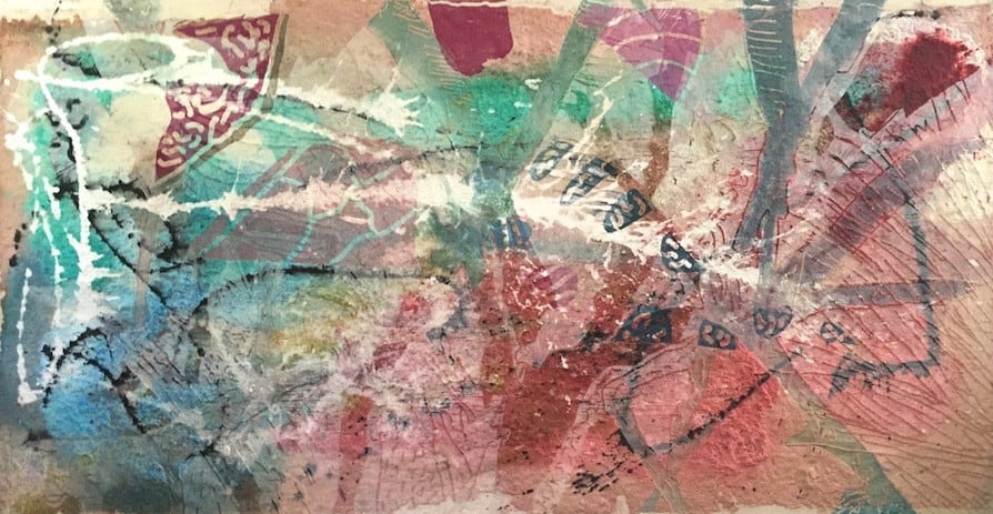 Sam Gilliam, Bad River Series, 1988