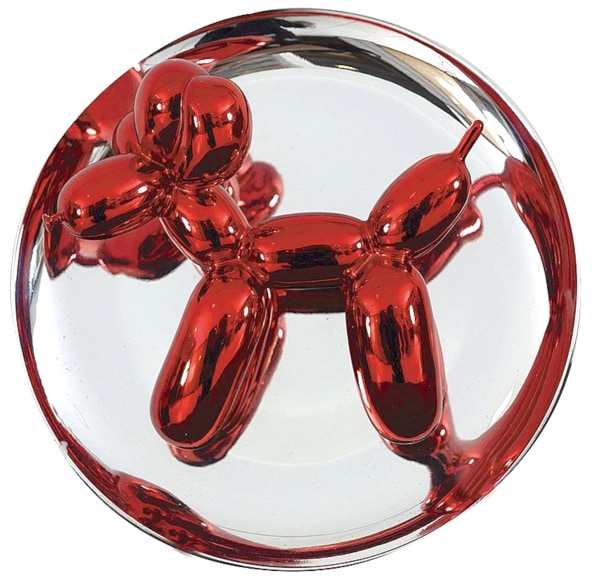 Jeff Koons, Balloon Dog (Red), 1995