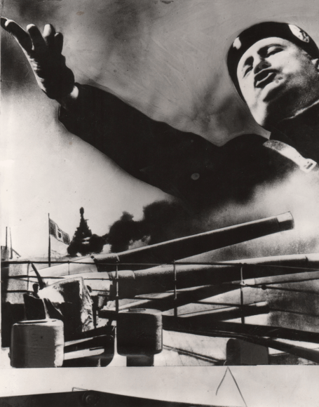 24. International News Photos,&nbsp;Mussolini Montage, 1935