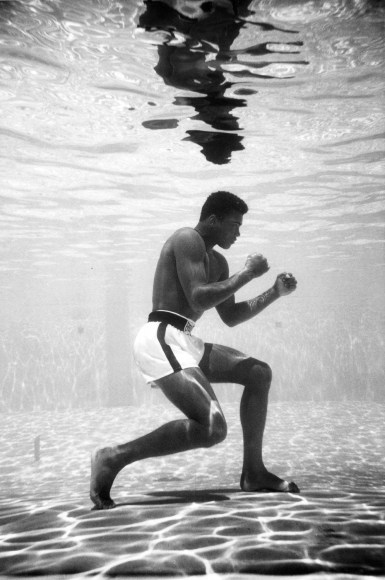 42. Flip Schulke (American, 1930-2008), Ali Underwater, 1961