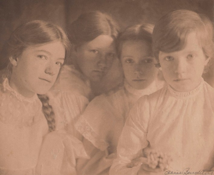 46.&nbsp;ALICE BOUGHTON&nbsp;(American, 1886-1943),&nbsp;Gulick Sisters, c. 1905