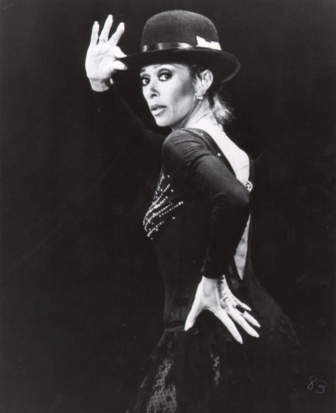 21. Rita Moreno Dancing And&nbsp;Tipping Her Hat, 1982