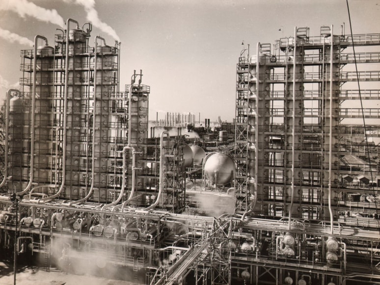 31.&nbsp;Harold Corsini (American, 1919-2008), Humble Oil and Refinery, Baytown, Texas, 1944