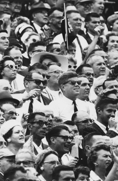 22. Flip Schulke (1930-2008), John F. Kennedy at Orange Bowl, New Years Day, before inauguration&nbsp;(Variant, Jan. 13, 1961 Issue, p. 44), 1961