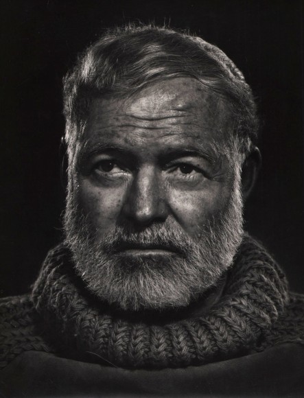58.&nbsp;Yousuf Karsh (1908-2002), Ernest Hemingway at his home in Cuba (Nov. 30, 1959 Issue, p. 13), 1957
