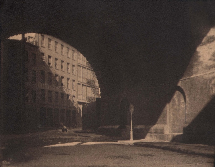25. Paul L. Anderson (American, 1880-1956), Under the Brooklyn Bridge, 1909
