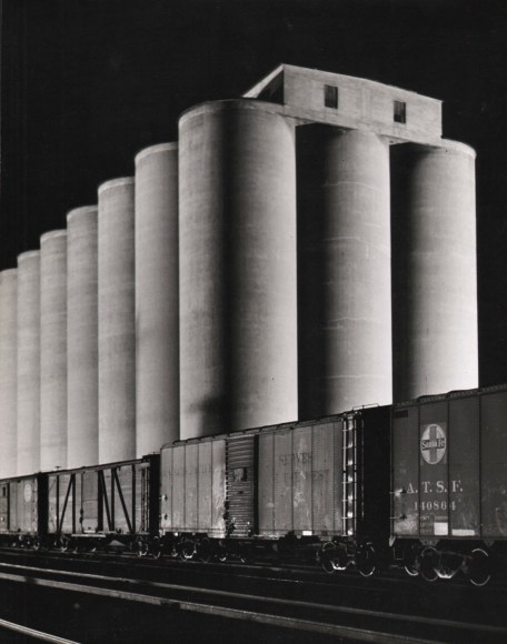 39.&nbsp;Gordon Coster (American, 1906-1988), Grain Elevators, 1940
