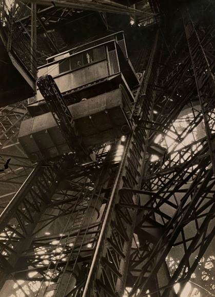 44. Germaine Krull (Dutch, 1897-1985), Eiffel Tower Lift, c. 1928
