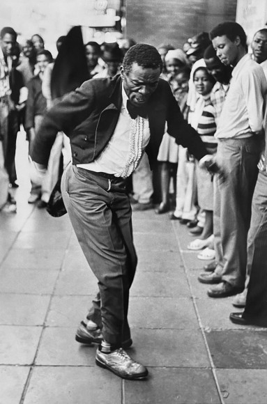 33.&nbsp;JEANNE MOUTOUSSAMY-ASHE (American, b. 1951), Tap Dancer, Johannesburg, South Africa, 1978