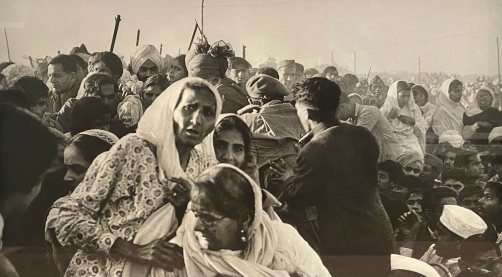 18.&nbsp;HENRI CARTIER-BRESSON (French, 1908-2004), Funeral Pyre of Gandhi, on the Banks of Sumna River, Delhi, India, 1948