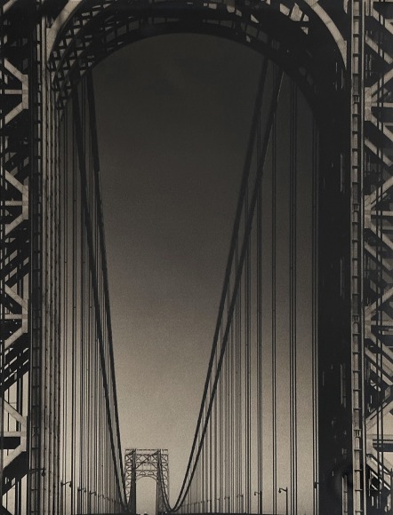 28. Margaret Bourke-White (American, 1904-1971), The George Washington Bridge, 1933