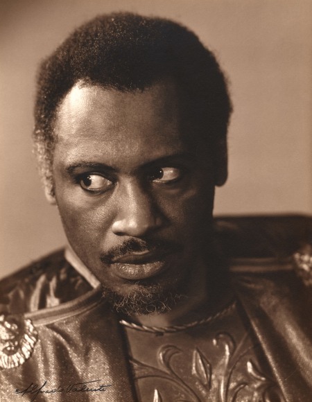 Alfredo Valente, Paul Robeson, 'Othello,' ​1939. Subject looks to the left with a serious expression.