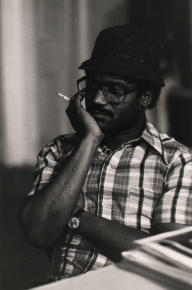 29.&nbsp;Anthony Barboza (African-American, b. 1944), Beuford Smith - First Black Photographers Annual Meeting, NYC, c. 1970s