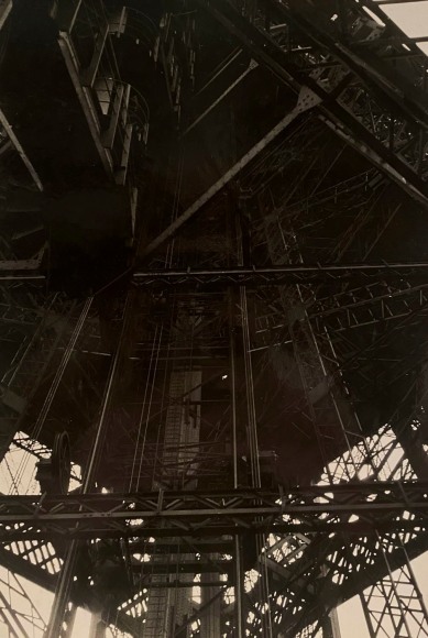 6.&nbsp;Germaine Krull (Dutch b. Germany, 1897-1985), Interior of the Eiffel Tower, c. 1928