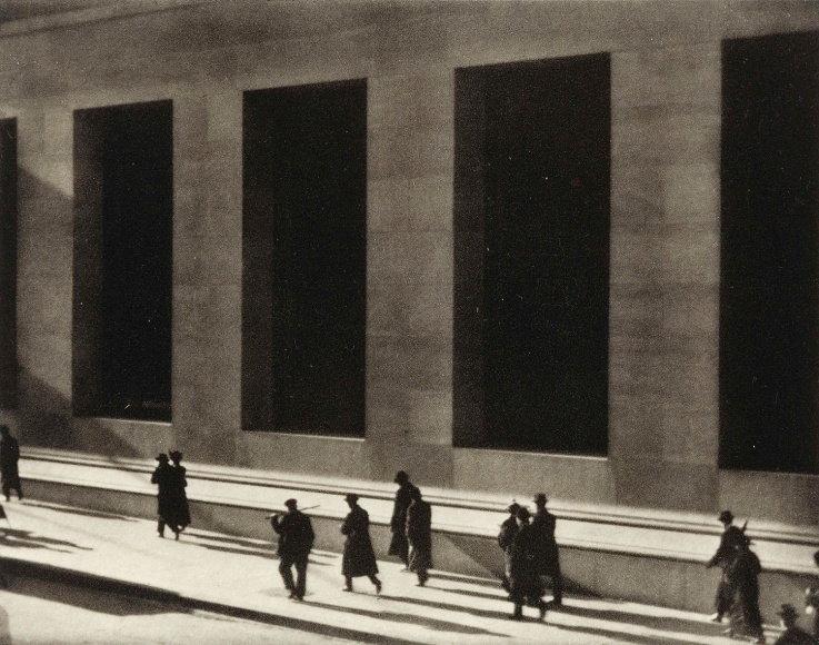 24. Paul Strand (American, 1890-1976), Wall Street, 1915