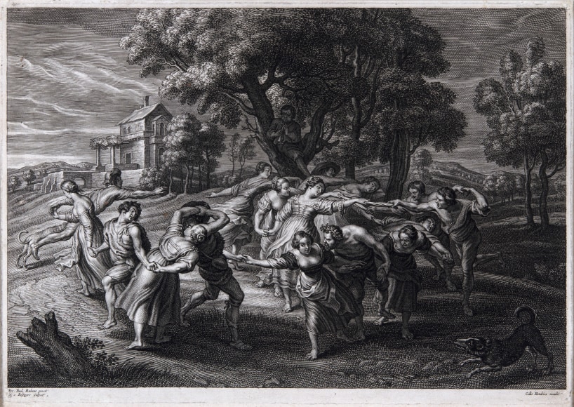 Schelte Adams Bolswert, Dance of the Italian Peasants