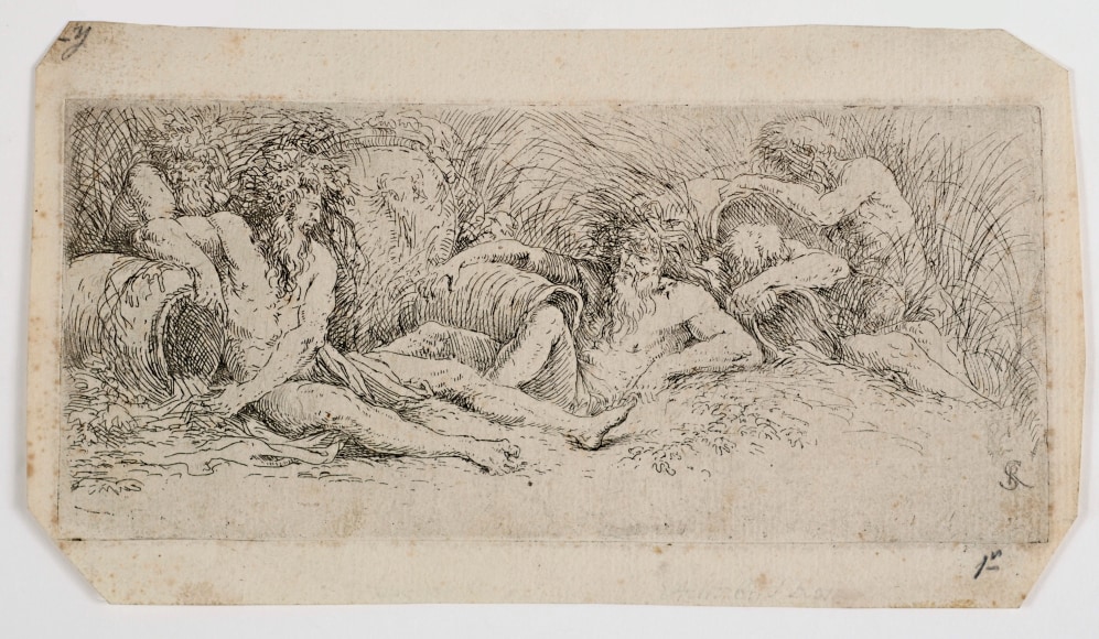 Salvator Rosa (1615-1661)  River Gods, ca. 1660-1661