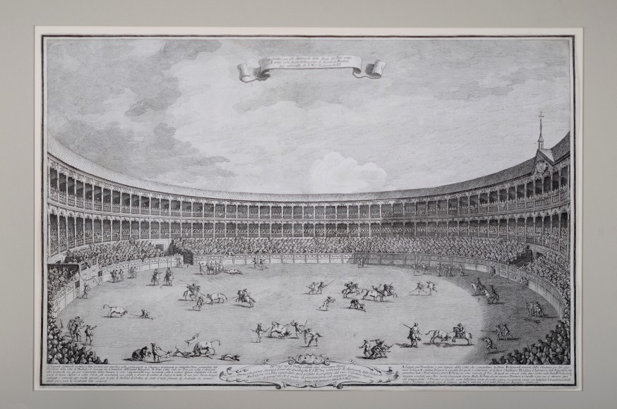 Antonio Joli, The Bull-Ring outside the Gate of Alcal&aacute;, Madrid