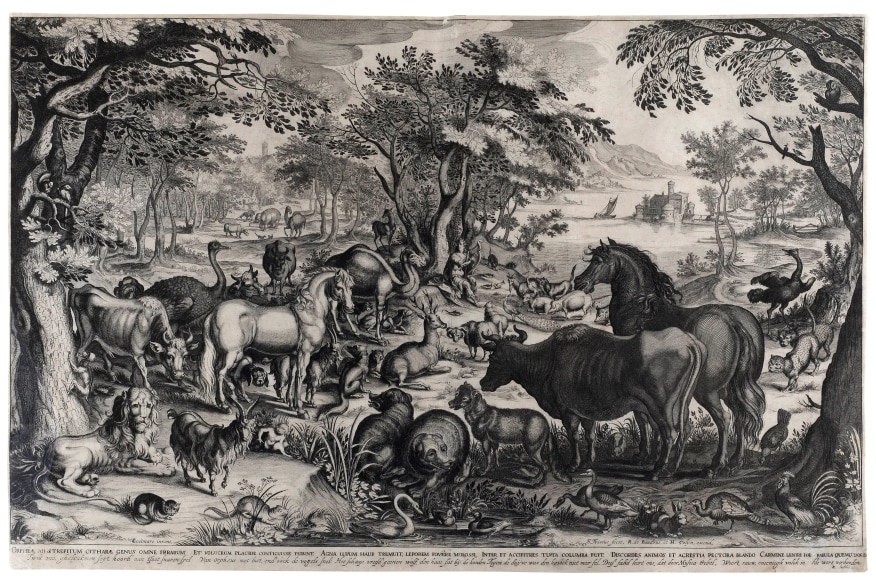 Simon Wynouts Frisius, Orpheus Enchanting the Animals