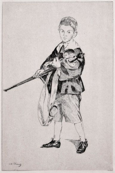 &Eacute;douard Manet, Boy with a Sword (Turned Left)