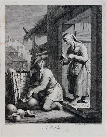 Giovanni Volpato (1738-1803)  The Seller of Pots and Pans