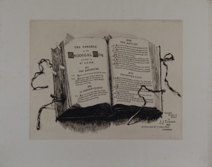 James Joseph Tissot, The Prodigal Son: Frontispiece